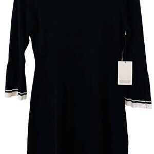 Adrienne Vittadini Dress Black & White NEW WITH TAGS